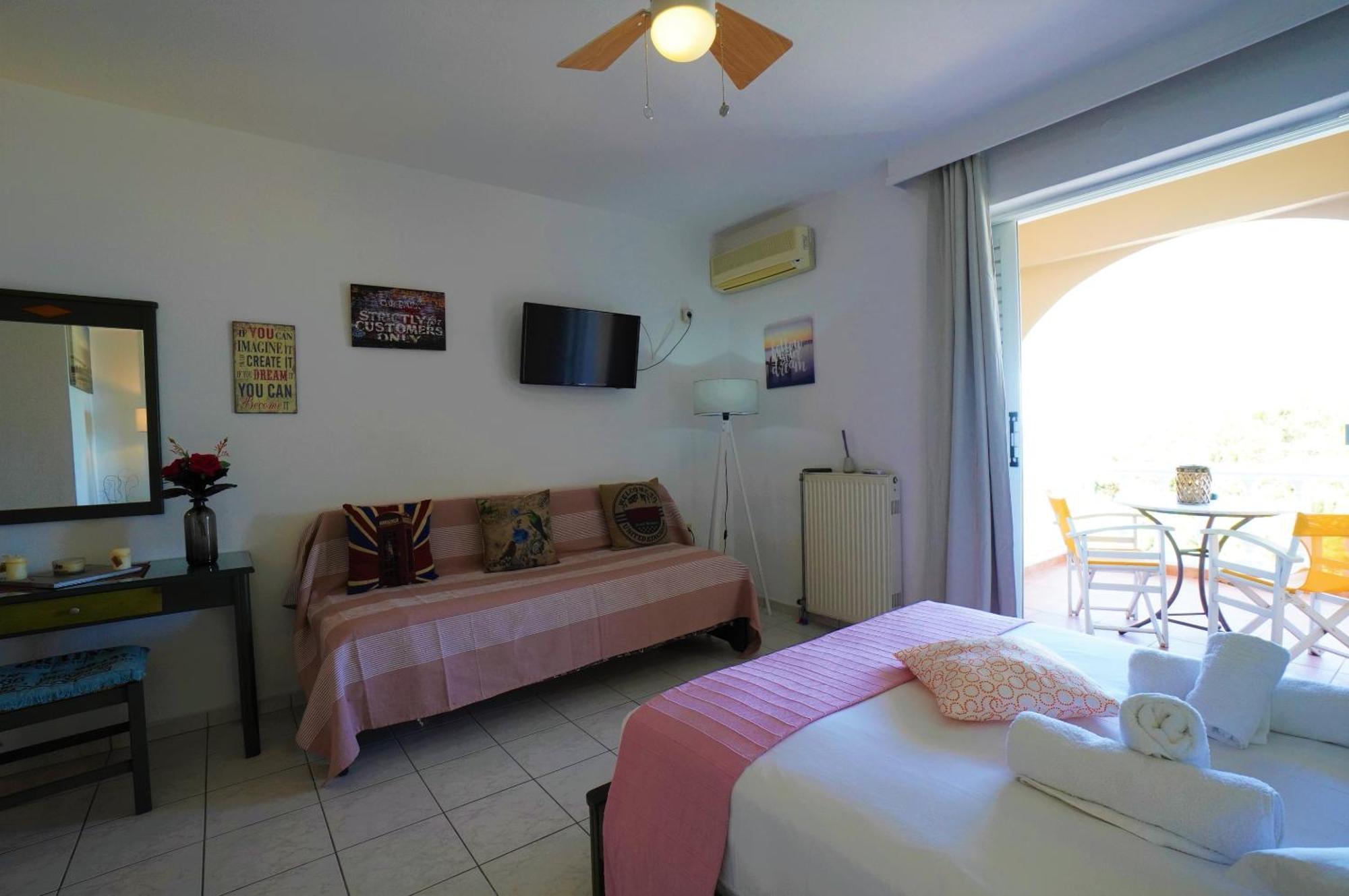 Seafront Spirit Apartments مدينة زاكينثوس الغرفة الصورة