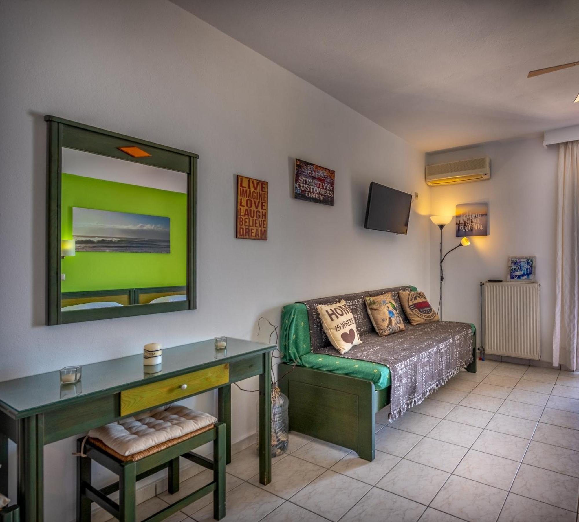 Seafront Spirit Apartments مدينة زاكينثوس الغرفة الصورة