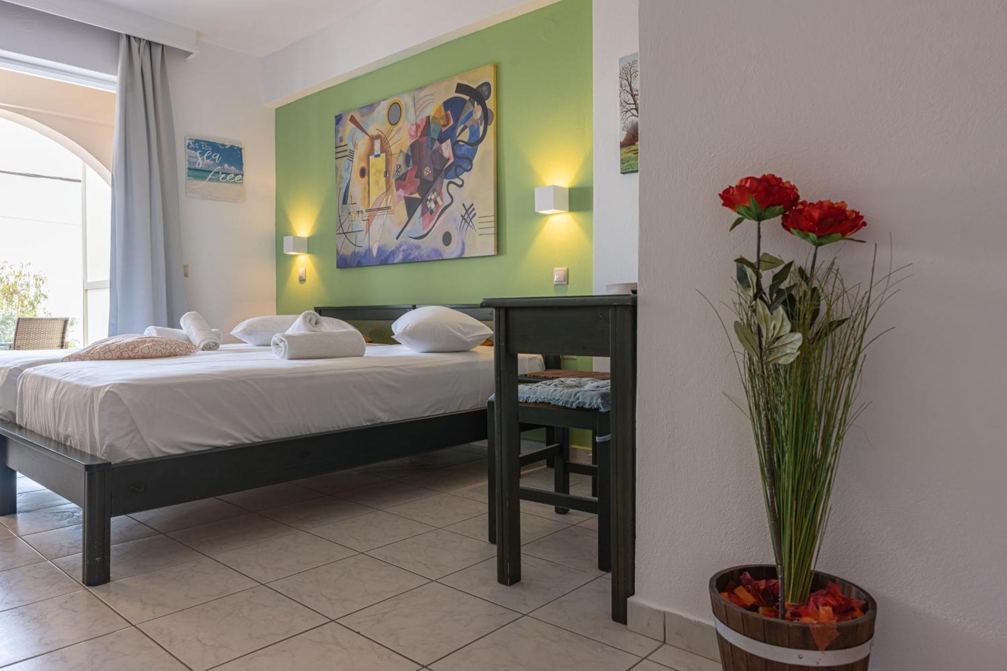 Seafront Spirit Apartments مدينة زاكينثوس الغرفة الصورة