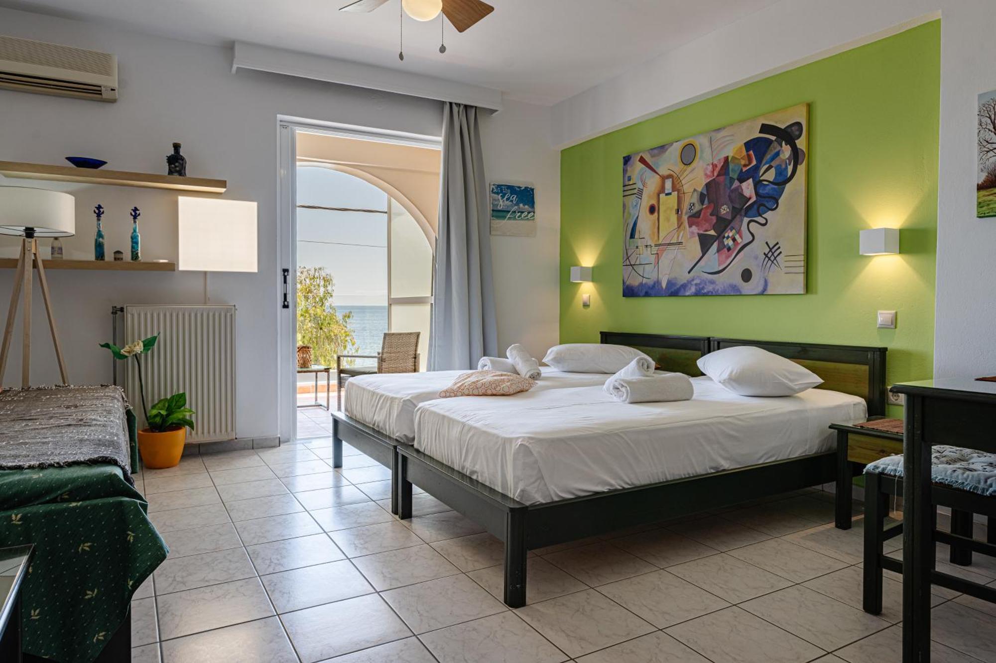 Seafront Spirit Apartments مدينة زاكينثوس الغرفة الصورة